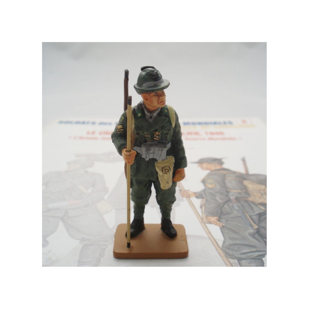 Del Prado Italian Alpini Sergeant 1940 reference figure photograph