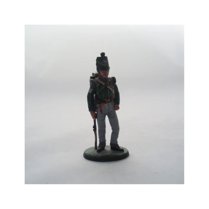 Del Prado KGL 2nd Light Battalion Sergeant 1815 painted metal figure