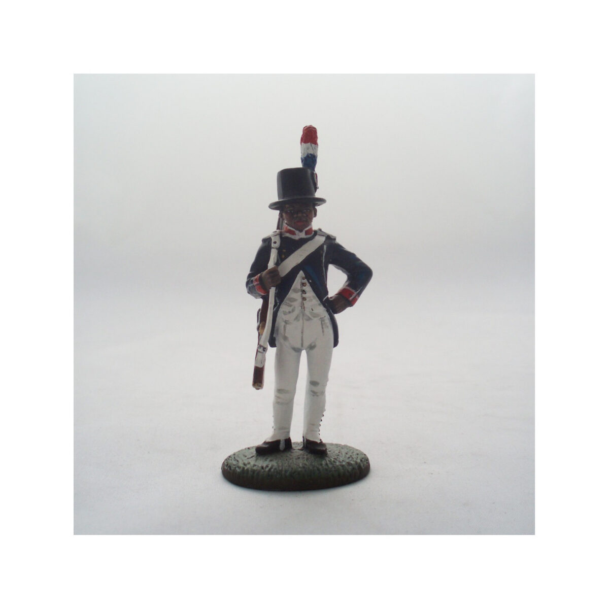 Del Prado Martinique National Guard Fusilier 1802–1809 reference figure photograph