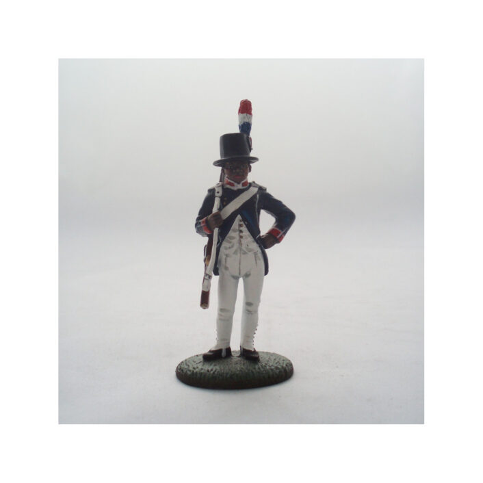 Del Prado Martinique National Guard Fusilier 1802–1809 reference figure photograph
