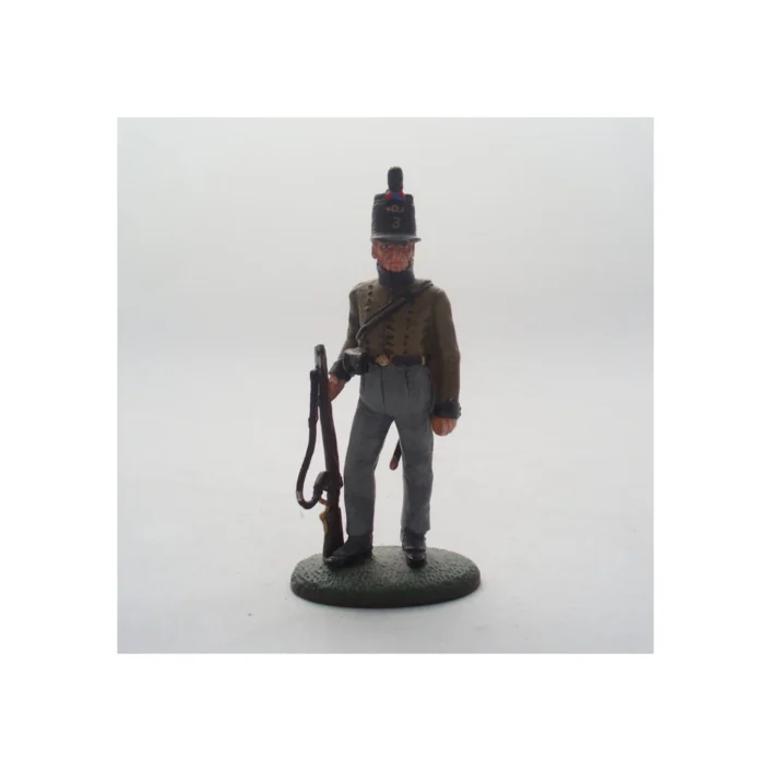 Del Prado Portuguese Cacadores Rifleman 1812 painted metal figure