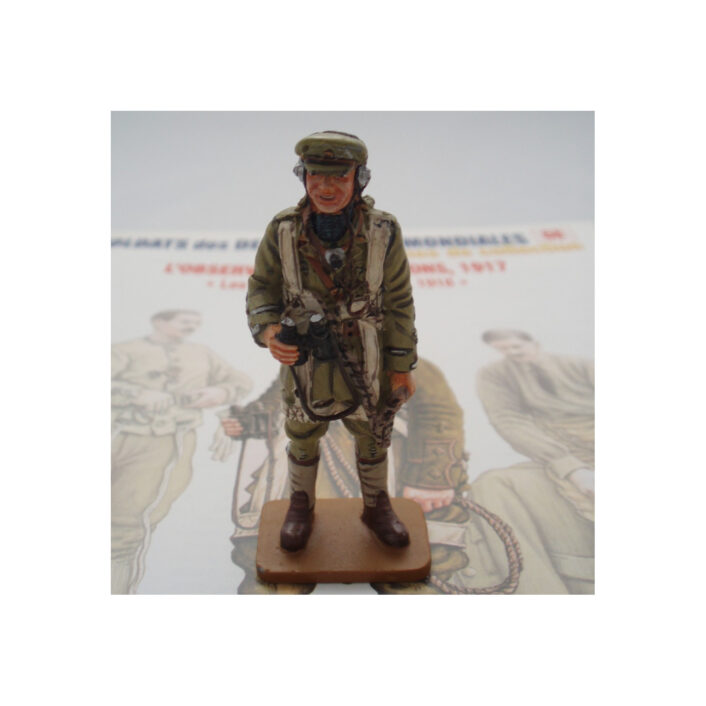 Del Prado Royal Flying Corps Balloon Observer 1917 reference figure photograph