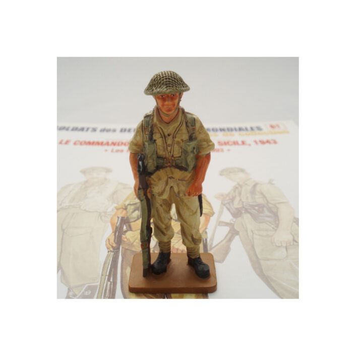 Del Prado Royal Marine 41 Commando Sicily 1943 reference figure photograph