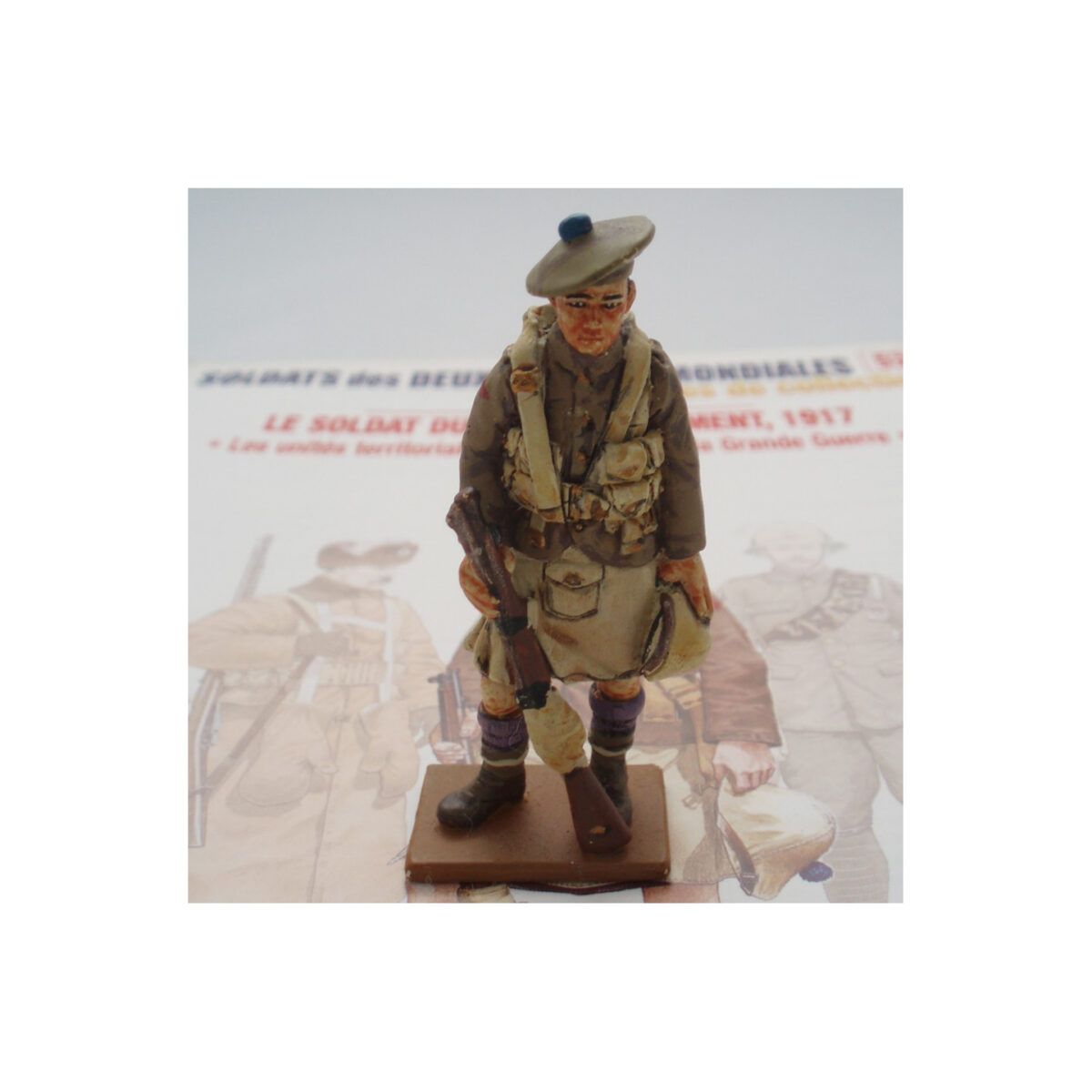 Del Prado Scottish Infantryman 1917 reference figure photograph