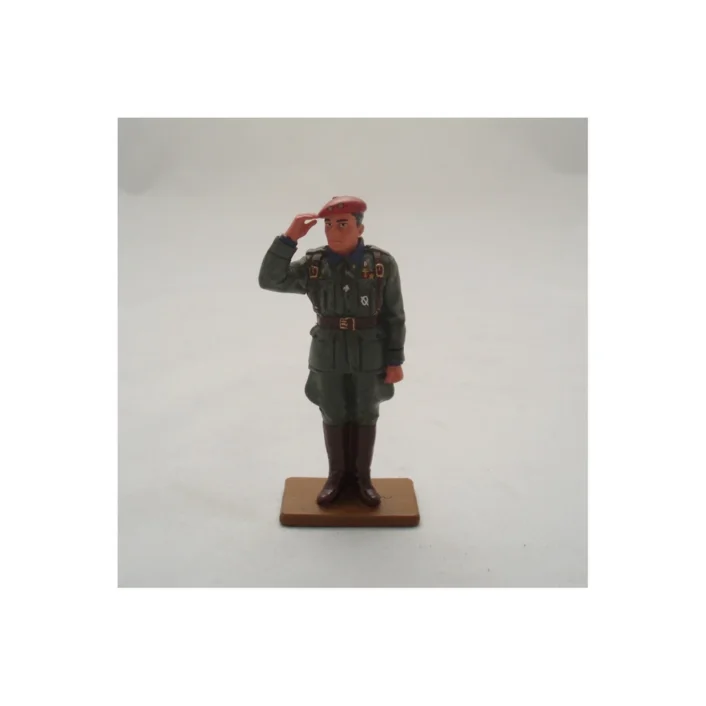 Del Prado Spanish Volunteer Infantry Lieutenant 1942 painted metal figure
