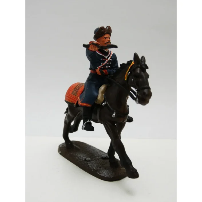 Del Prado Ukrainian Cossack Horseman circa 1700 painted metal figure