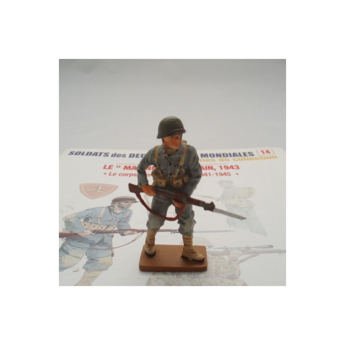Del Prado US Marine Corporal, Guadalcanal 1942 reference figure photograph
