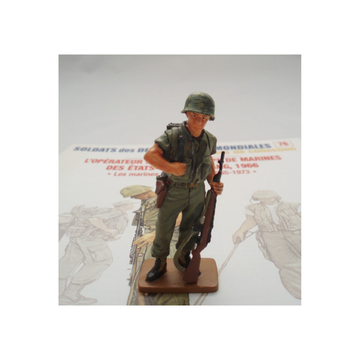 Del Prado US Marine Radio Operator Da Nang 1966 reference figure photograph