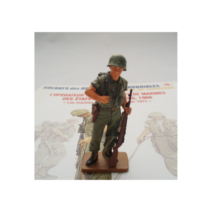 Del Prado US Marine Radio Operator Da Nang 1966 reference figure photograph