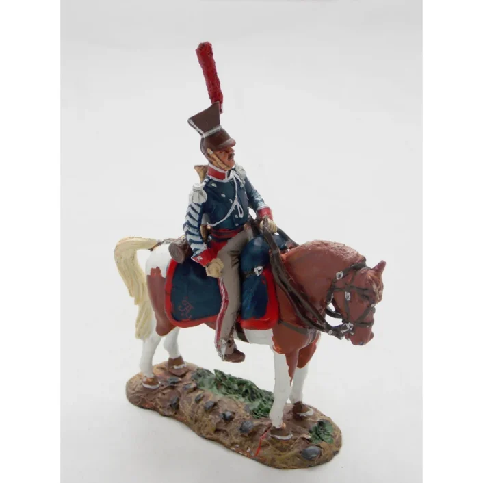Del Prado Zhitomir Uhlan Trumpeter, 1815 painted metal figure