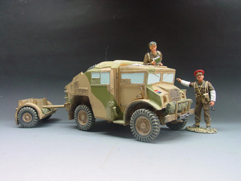 EA005 Field Gun Tractor & Limber by King & Country