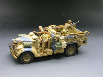 EA024 30cwt Chevrolet Camouflaged by King & Country