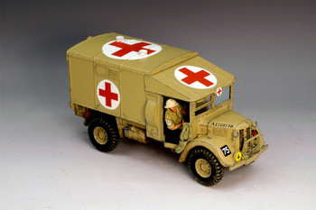 EA027 Desert Austin K2 Ambulance by King & Country