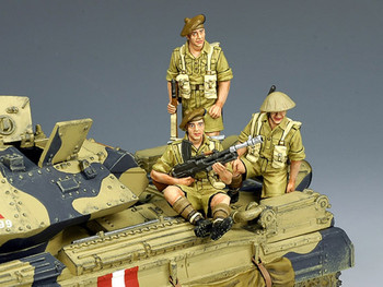EA030 Eighth Army Tank Rider by King & Country