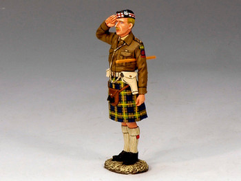 EA032 Saluting Scottish Officer by King & Country