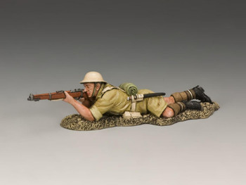 EA082 Lying Firing Rifle by King & Country