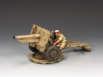 EA087(BR) () 25 Pdr. Field Gun (British) by King & Country