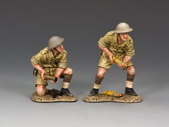 EA091(BR) 25 Pdr. Gun Crew (British) by King & Country