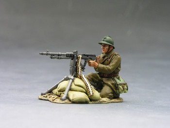 FOB018 FoB018 Poilu Machine Gunner by King & Country