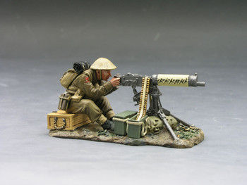 FOB025 FoB025 British Vickers Machine Gun Set by King & Country