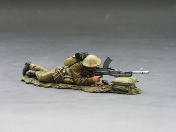 FOB026 FoB026 British Lying Firing Bren Gunner by King & Country