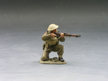 FOB028 FoB028 British Kneeling Firing Rifleman by King & Country