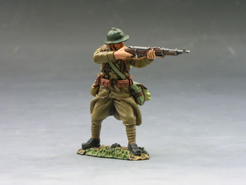 FOB032 FoB032 French Standing Firing Rifle by King & Country