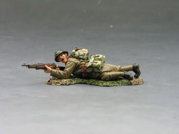 FOB033 FoB033 French Lying Firing Rifle by King & Country