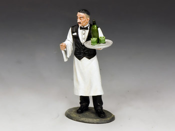 FOB092 French Waiter with Vichy Water by King & Country