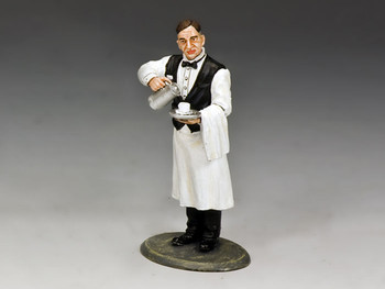 FOB093 French Waiter Pouring Coffee by King & Country