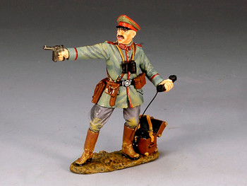 King & Country Officer with Pistol and Field Telephone