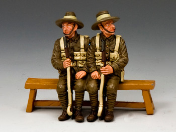 GA010-Q Sitting Anzac Set#1 (Queensland) by King & Country