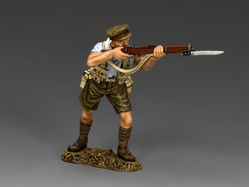 GA020(B) Advancing Rifleman (Blue Shirt) by King & Country