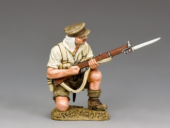 GA028 Kneeling Loading Rifleman, Gaillipoli 1915 by King & Country