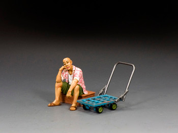 HKY020 The Waiting Coolie and His Cart by King & Country
