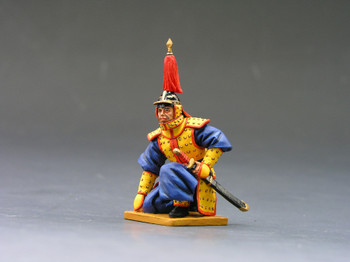 IC017 Kneeling Officer Reporting by King & Country