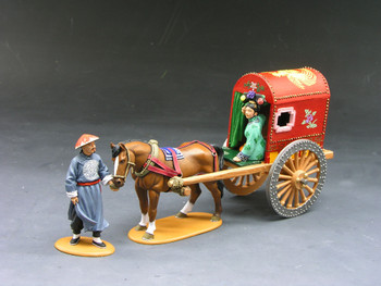 IC029 Chinese Horse & Carriage by King & Country