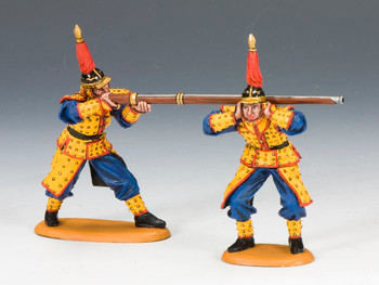 IC041 Imperial Match Lock Gun Team A by King & Country