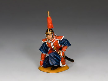 IC068 Kneeling Officer Reporting by King & Country