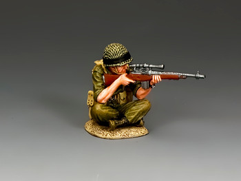 IDF012 Sitting Sniper by King & Country