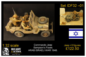IDF32-01 Sampsons Fox Jeep 1 by Ready4Action by King & Country