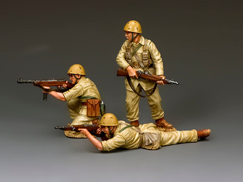 IF042 Folgore Fire Team (3-man set) by King & Country