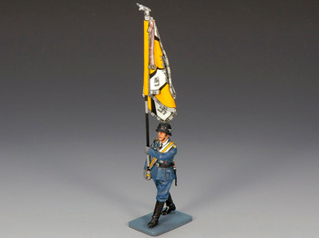 LW009 Marching Officer with Flag by King & Country