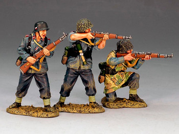 LW022 Luftwaffe Field Division Attack Set by King & Country