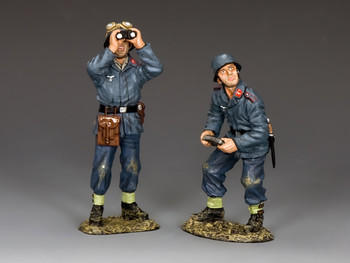 LW055 Flak Gun Helpers by King & Country