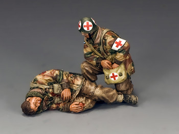 MG056(P) Medic & Wounded Para" by King & Country