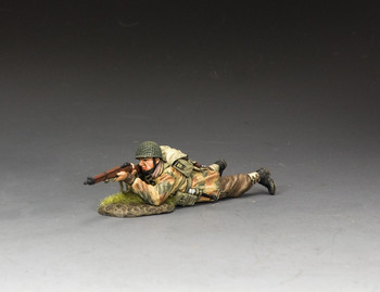MG090 Para Lying Prone Firing Rifle by King & Country