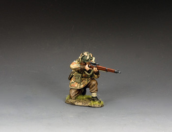 MG091 Kneeling Para Sniper by King & Country