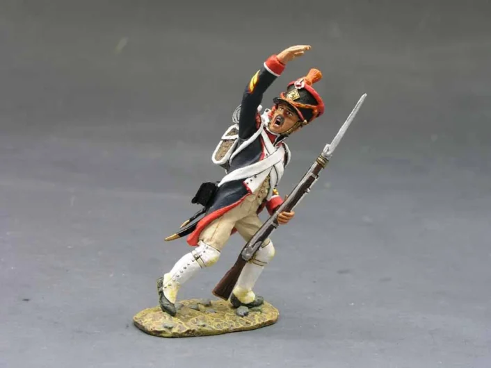 NA100 French Line Infantry Sergeant Advancing