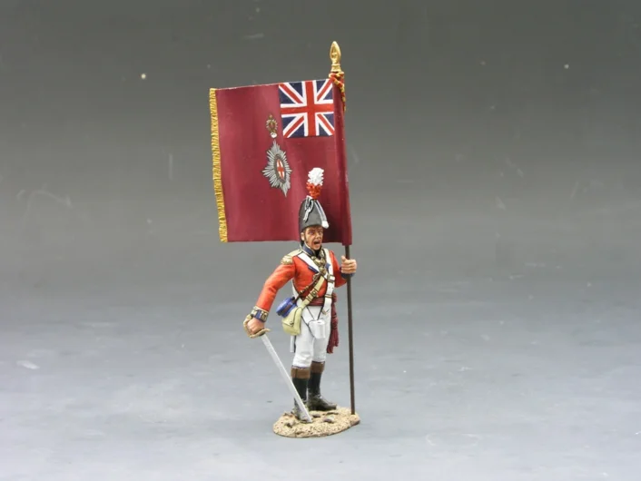 NA126 Coldstream Guards Officer with Colour